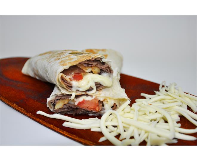 Fırınlanmış Kaşarlı Dürüm