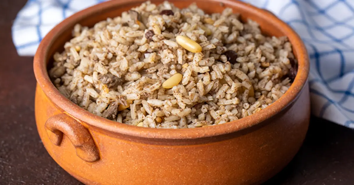 İç Pilav Kuş Üzümlü